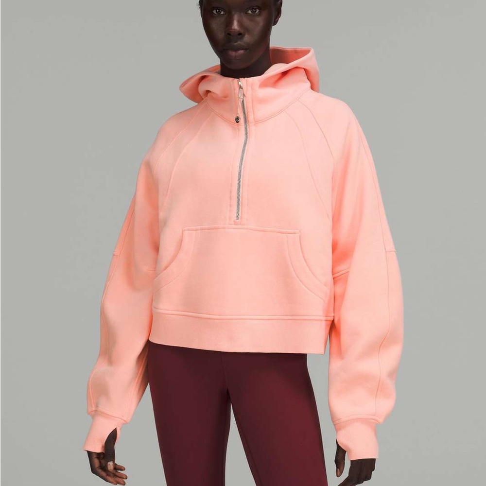 Lululemon half zip scuba hoodie